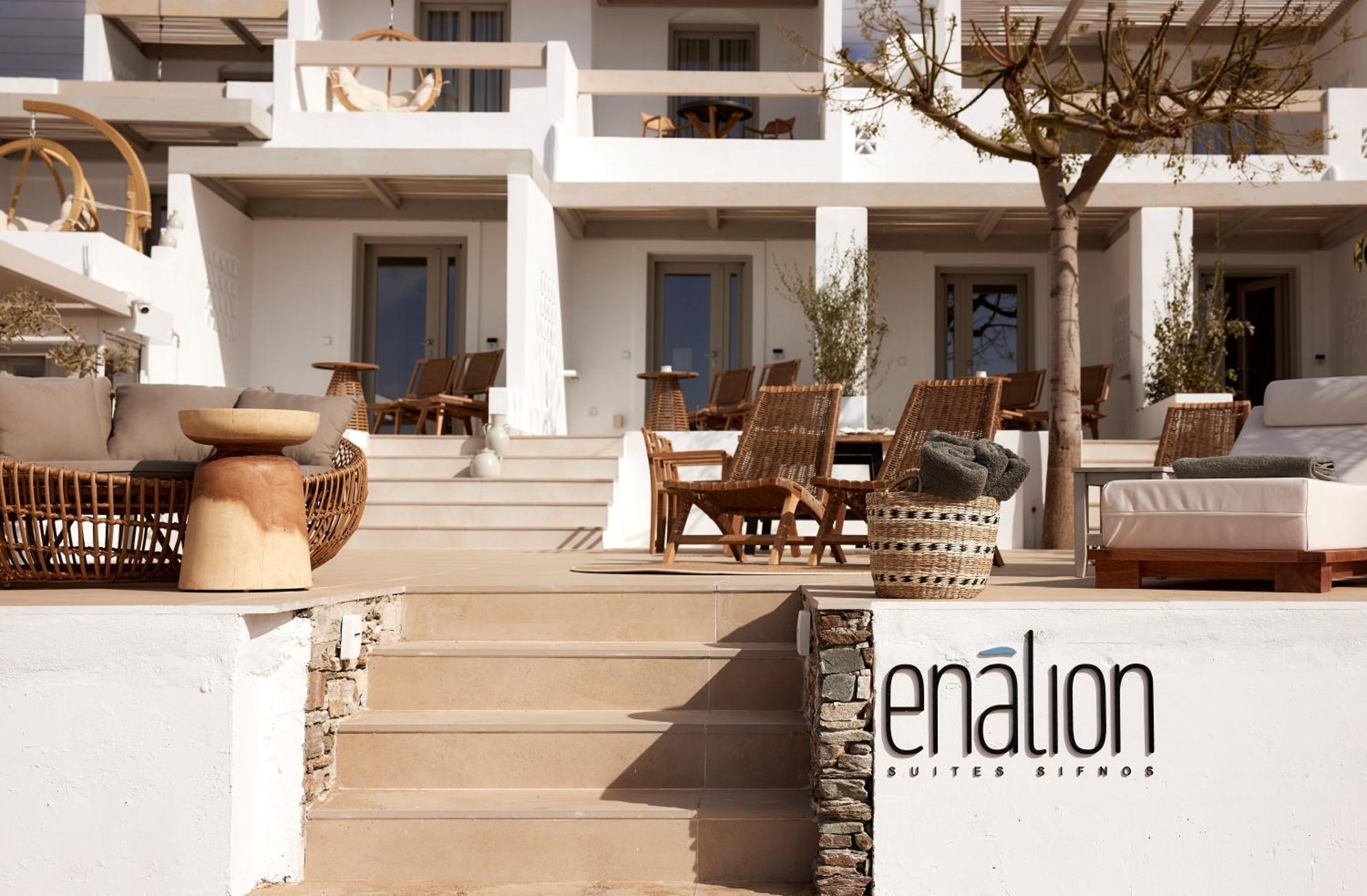 Enalion Suites Sifnos Platis Gialos  Ngoại thất bức ảnh
